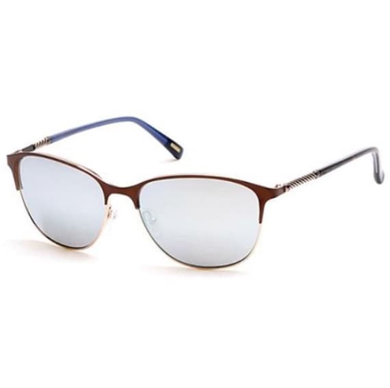 Gant Ladies GA8051 - Matte Dark Brown - Brown Mirror Lenses - GA80515749G