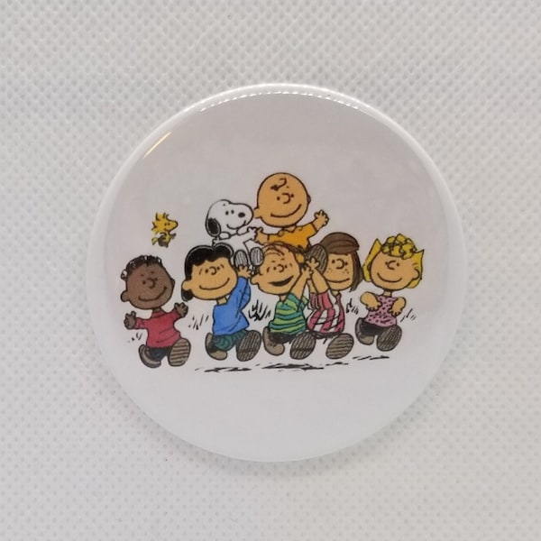 Adorable Peanuts Gang~  Pin Button ~ Mirror ~ Magnet ~ Badge Reel ~ Bookmark ~ Phone Holder
