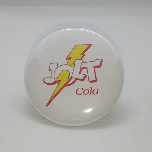 Jolt Cola ~ Pin Button ~ Mirror ~ Magnet ~ Badge Reel ~ Bookmark ~ Phone Holder