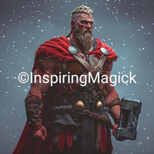 Thor Attunement Initiation Norse God Of Thunder Conjuring Binding Spirit Guide Spirit Companion