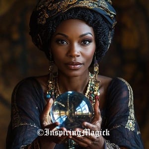Divination Witch Spirit Companion: Psychic Development (Digital Service)
