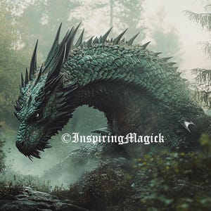 Aquavine Dragon Spirit Companion Spirit Guide Conjuring Binding