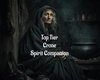 Crone Top Tier Spirit Companion Conjuring (Digital Service)