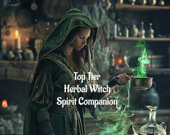 Herbal Witch Spirit Companion Top Tier Conjuring