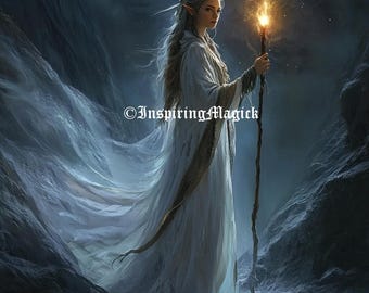 Elven Night Witch Spirit Companion Spirit Guide Conjuring Remote Binding Illumination Energy Empowerment