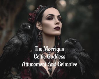 La sintonización y el grimorio de la diosa celta Morrigan