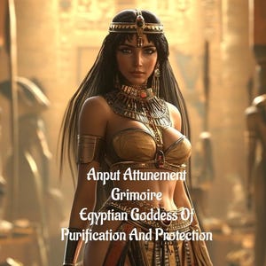 Anput Attunement Egyptian Goddess Of Purification And Protection Grimoire PDF Delivery