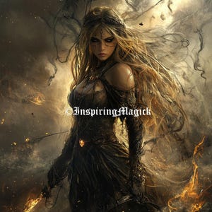 War Witch Spirit Guide and Companion. Conjuring. Binding. Power. Magick. Revenge