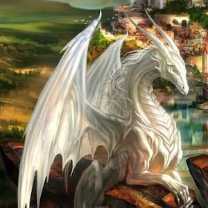 Pearl Dragon Spirit Companion.  Peace. Love. Harmony. Purity. Custom Conjuring Remote Binding