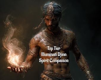 Illuminati Djinn Spirit Companion Top Tier Digital Service