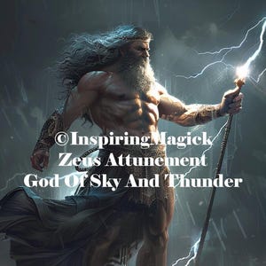 Zeus Attunement Initiation Conjuring  Remote Binding Spirit Guide Spirit Companion