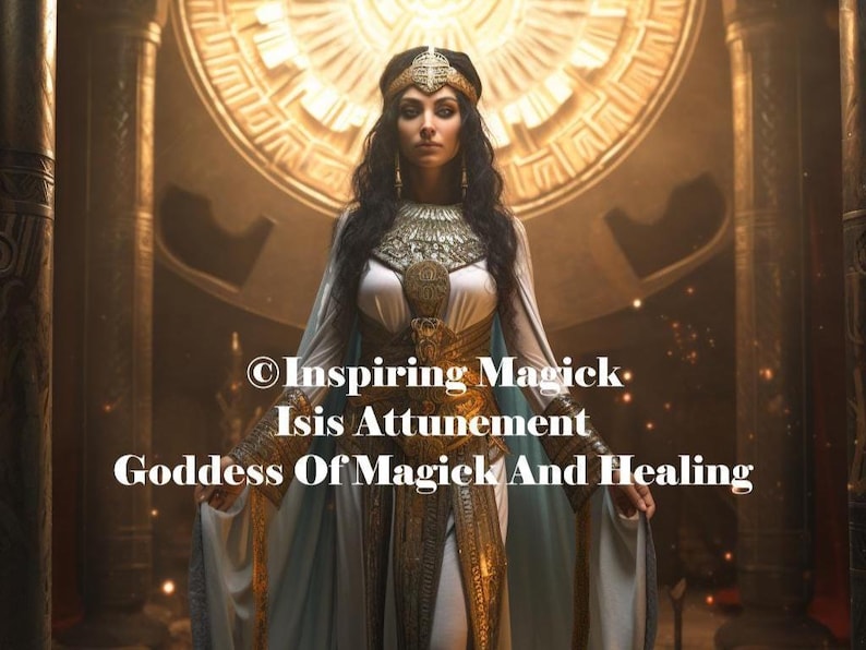 Isis Attunement Egyptian Goddess of Magick And Wellness image 1