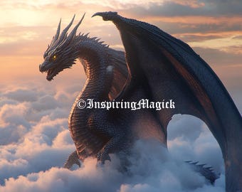 Esprit du dragon noir. Invocation personnalisée.  Protection.  Vengeance.  Croissance. Chance. Reliure à distance