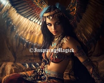 Cleopatra Djinn Spirit Companion. Conjuring Remote Binding. Luck. Fortunues. Empowerment. Success.