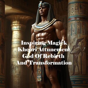Khepri Attunement Egyptian God Of Rebirth And Transformation