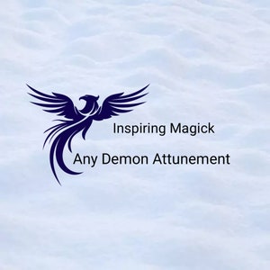 Any Demon Attunement Initiation Conjuring Spirit Guide Spirit Companion Binding