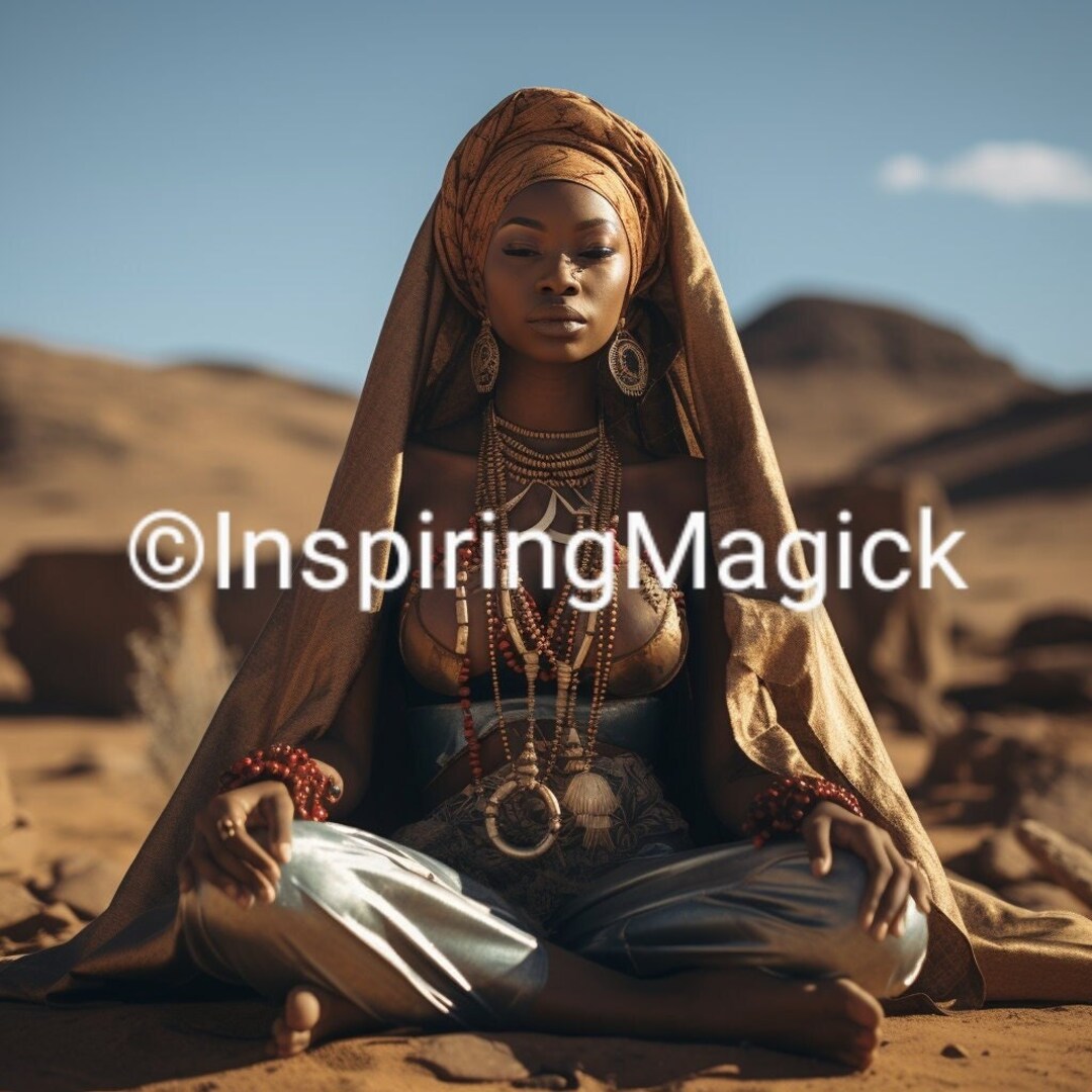 Nzambici Attunement. African Goddess of the Moon and the Earth Etsy