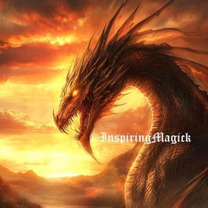Duskfire Dragon Spirit Companion Spirit Guide Conjuring Binding