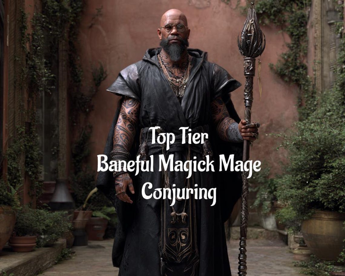 Baneful Magick Mage. Spirit Companion Conjuring Top Tier - Etsy