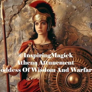 Athena Attunement Greek Goddess Of Warfare And Wosdom