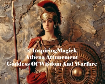 Athena Attunement Greek Goddess Of Warfare And Wosdom
