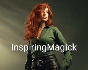 Female Leprechaun Spirit Guide. Conjuring Remote Binding.  Luck. Wealth. Opportunity.