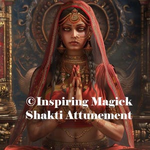 Shakti Attunement Initiation Hindu Goddess Of Protection And Spiritual Growth Spirit Guide Spirit Compnaion