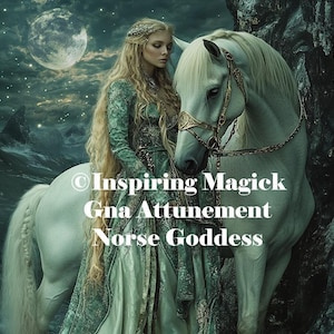 Gna Attunement Norse Goddess Conjuring Spirit Guide Spirit Companion