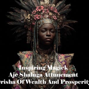 Aje Shaluga Attunement Orisha Of Wealth And Prosperity PDF Delivery
