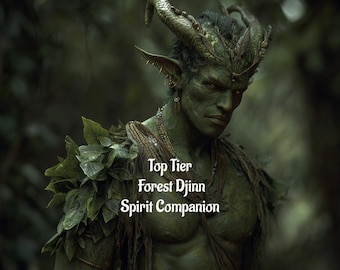 Forest Djinn Spirit Companion Top Tier Digital Service