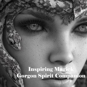 Gorgon Spirit Companion. Conjuring. Remote Binding. Discernment of Truth. Protection. Dark Magick