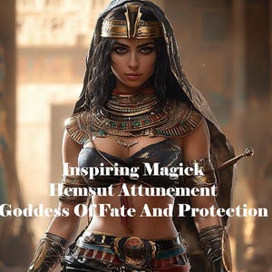 Hemsut Attunement Egyptian Goddess Of Fate And Protection