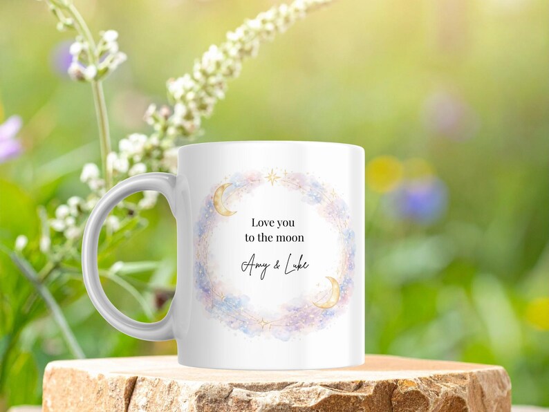 Personalised Mum Mug | Custom Watercolour Portrait, Children's Names Keepsake Cup image 5