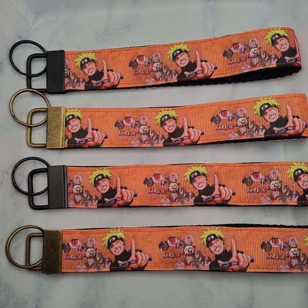 Anime Strap Lanyard Keychain