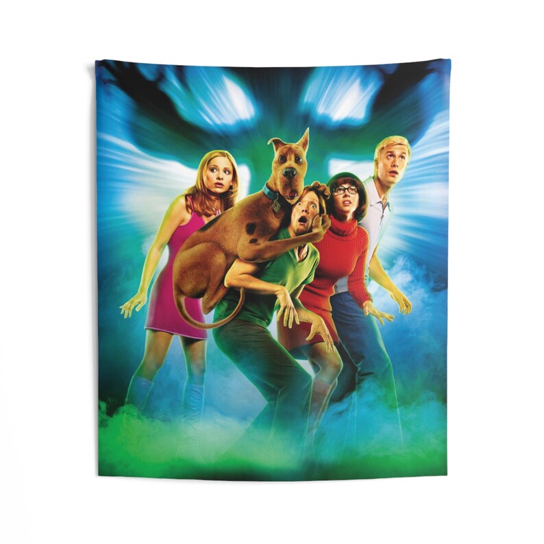 Scooby Doo Live Action Movie Poster Indoor Wall Tapestries - Etsy