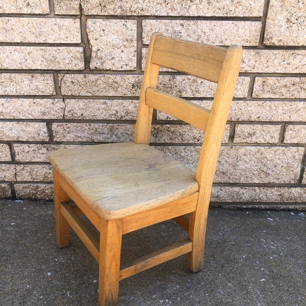 Vintage Child Chair Etsy