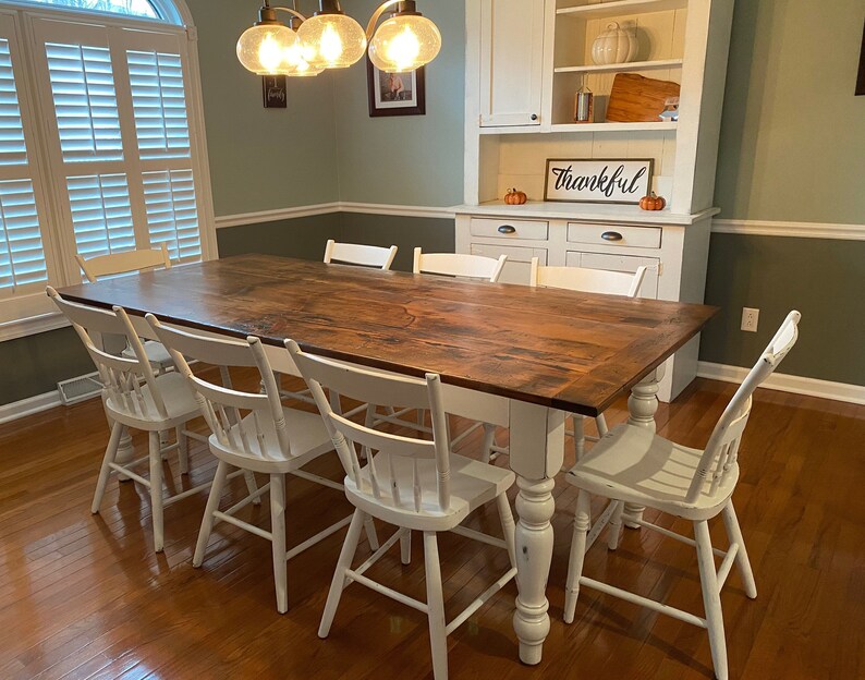 Custom Painted Kitchen Chair Farm House Chair Dining Chair Etsy