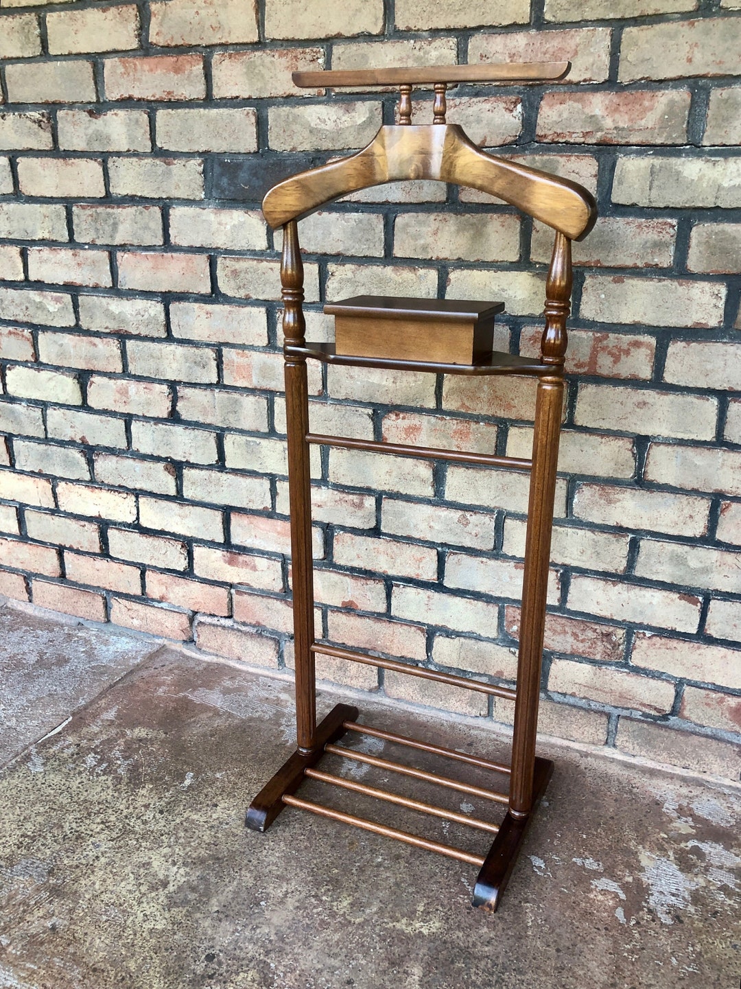 Vintage Mens Valet Stand Clothing Valetvalet Box Men's Etsy