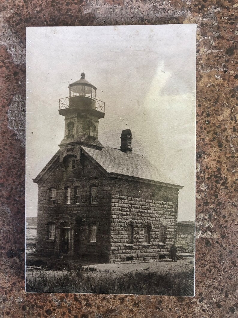 Vintage Postcard Collection Black and White Block Island Etsy