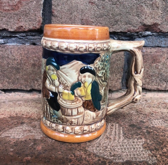 Vintage Beer Mug Decorative Beer Stein German Style Stein Etsy