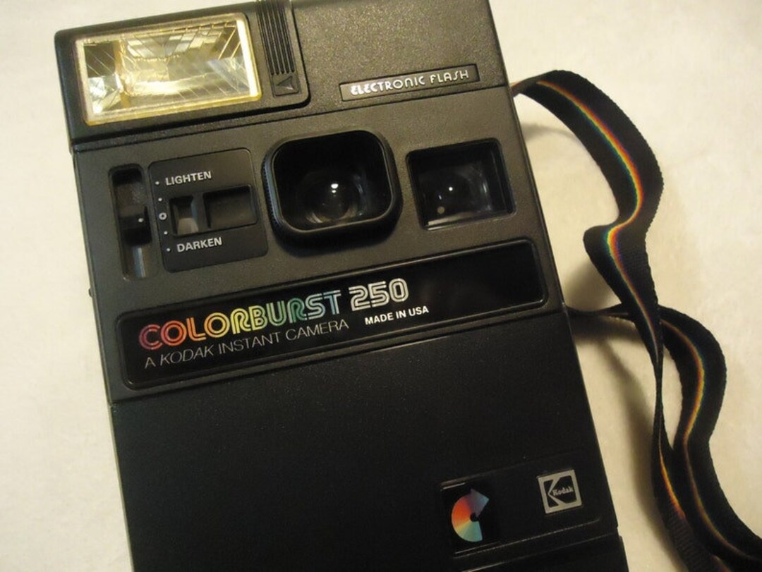 Vintage Kodak Instant Camera, Kodak Colorburst 250, Retro Camera