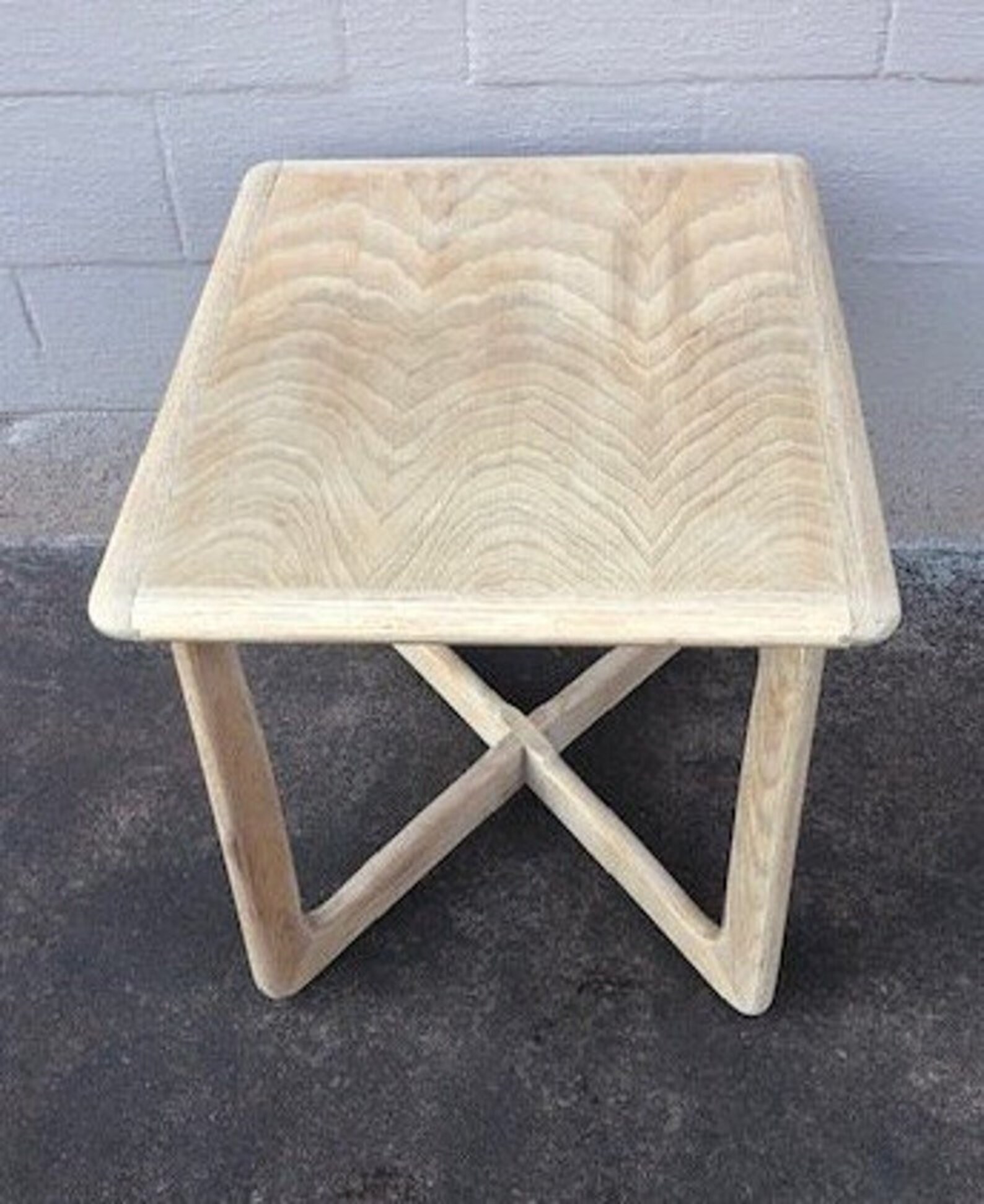 Lane Perception Side Table Square Side Table X Leg Mid Etsy