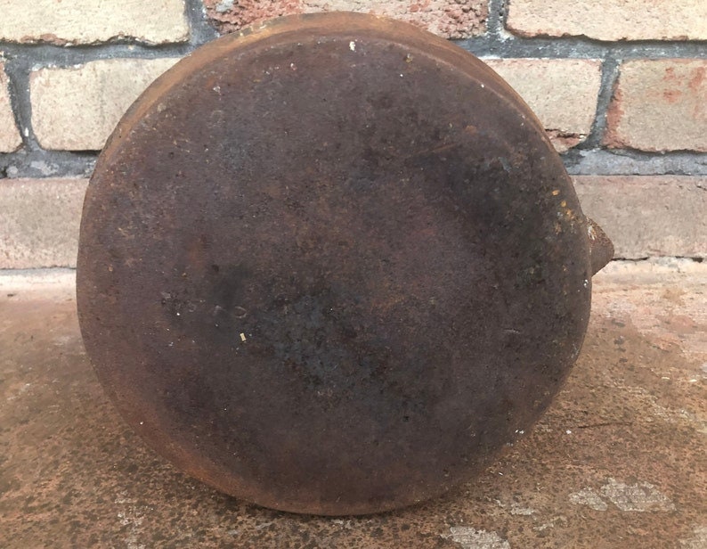 Cast Iron Kettle Vintage Rusty Tea Pot Unique Planter Water Etsy