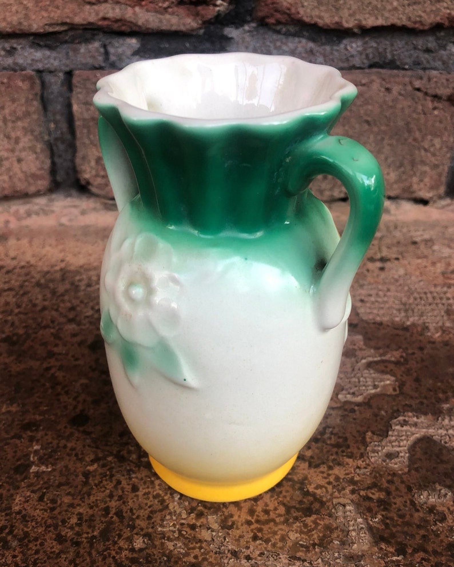 Vintage Small Vase Floral Vase Made in Czechoslovakia Etsy