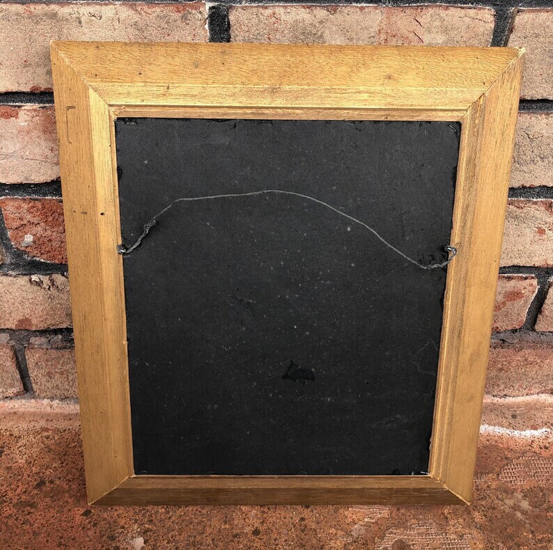 Vintage Framed Floral Art Print Flower Wall Art Flower Etsy