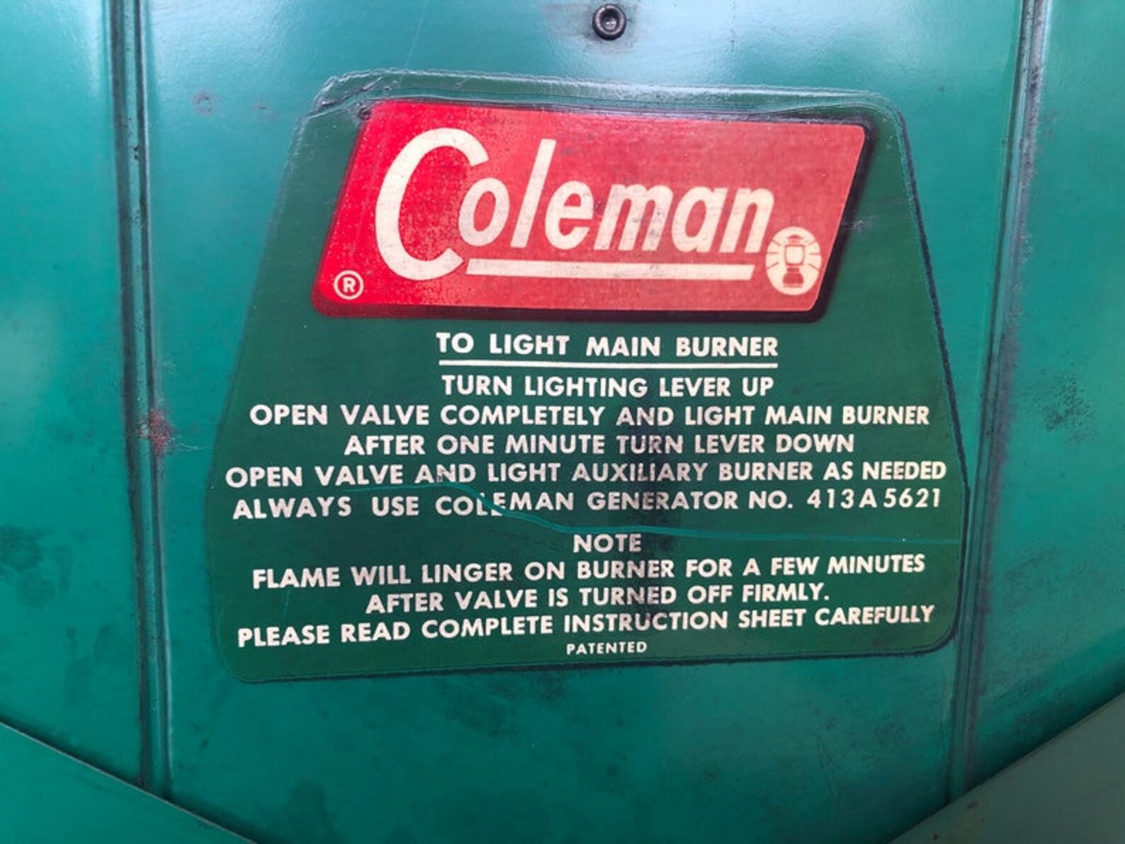 Vintage Coleman Oil Camping Stove Vintage Campstove Camping Etsy