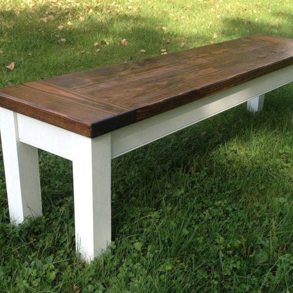Dining Table Bench Etsy