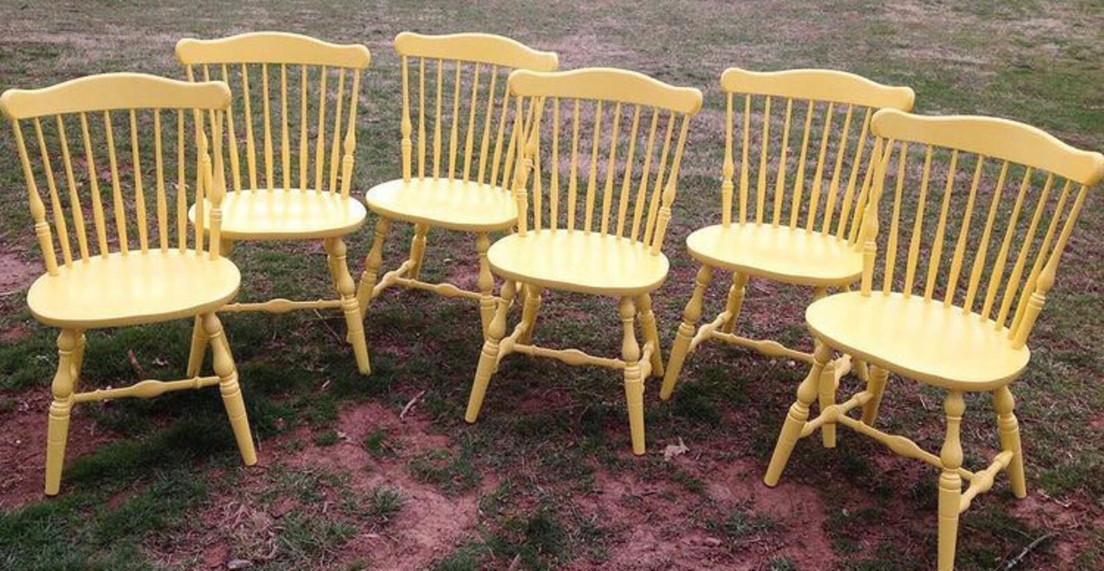 Custom Painted Kitchen Chair Farm House Chair Dining Chair Etsy