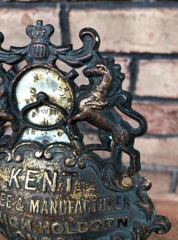 Antique British Copper Plaque, Kent Patentee and … - image 4