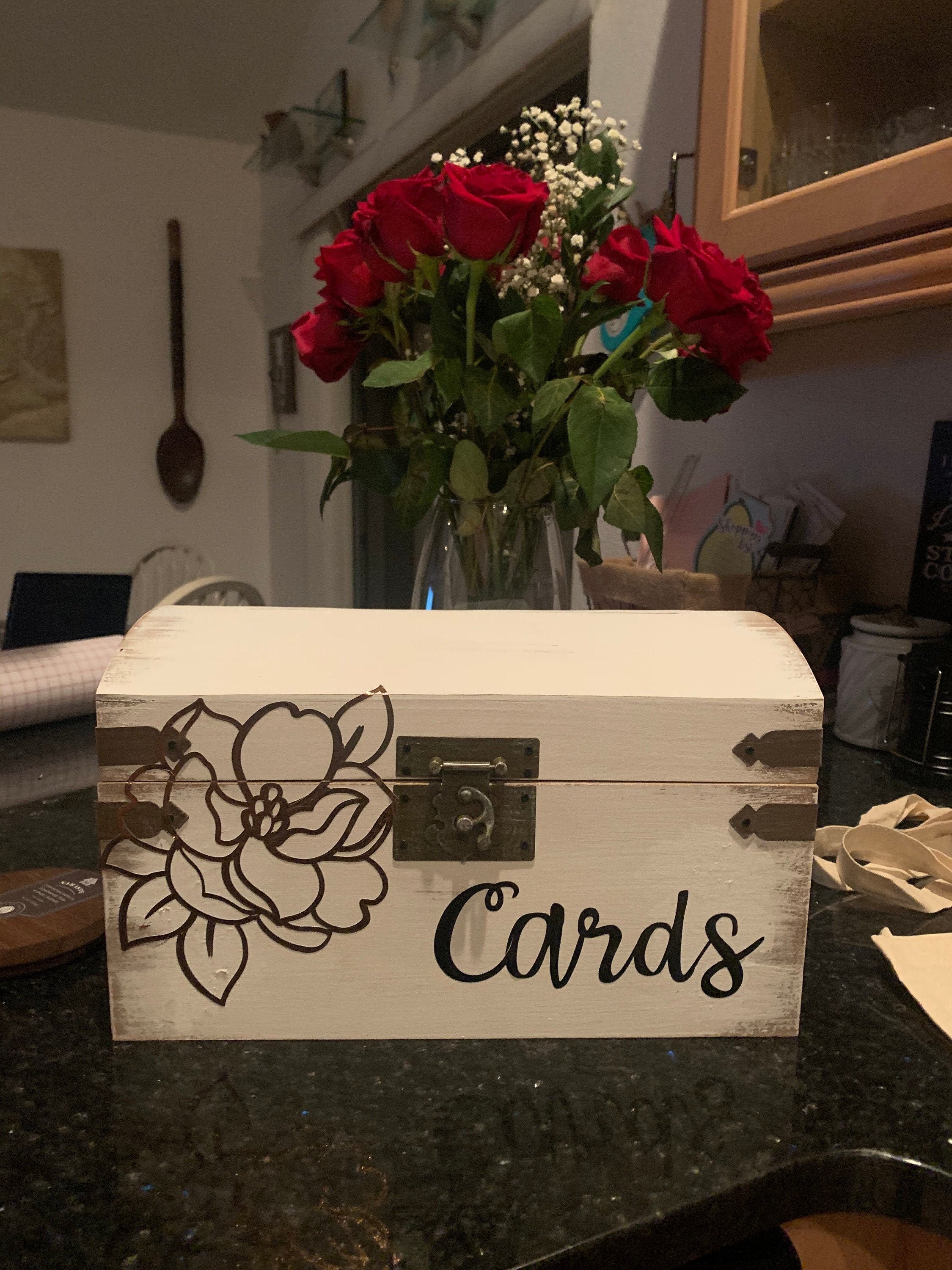 Boîte de carte de mariage Etsy